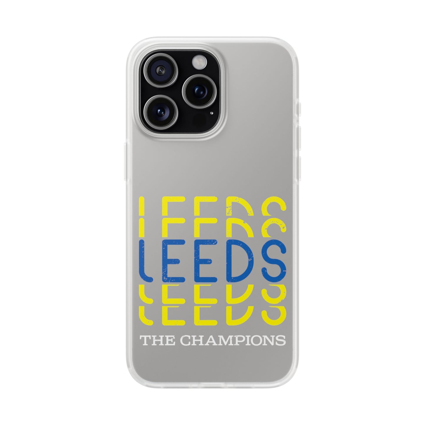 LUFC 'LEEDS The Champions' Flexi  Case