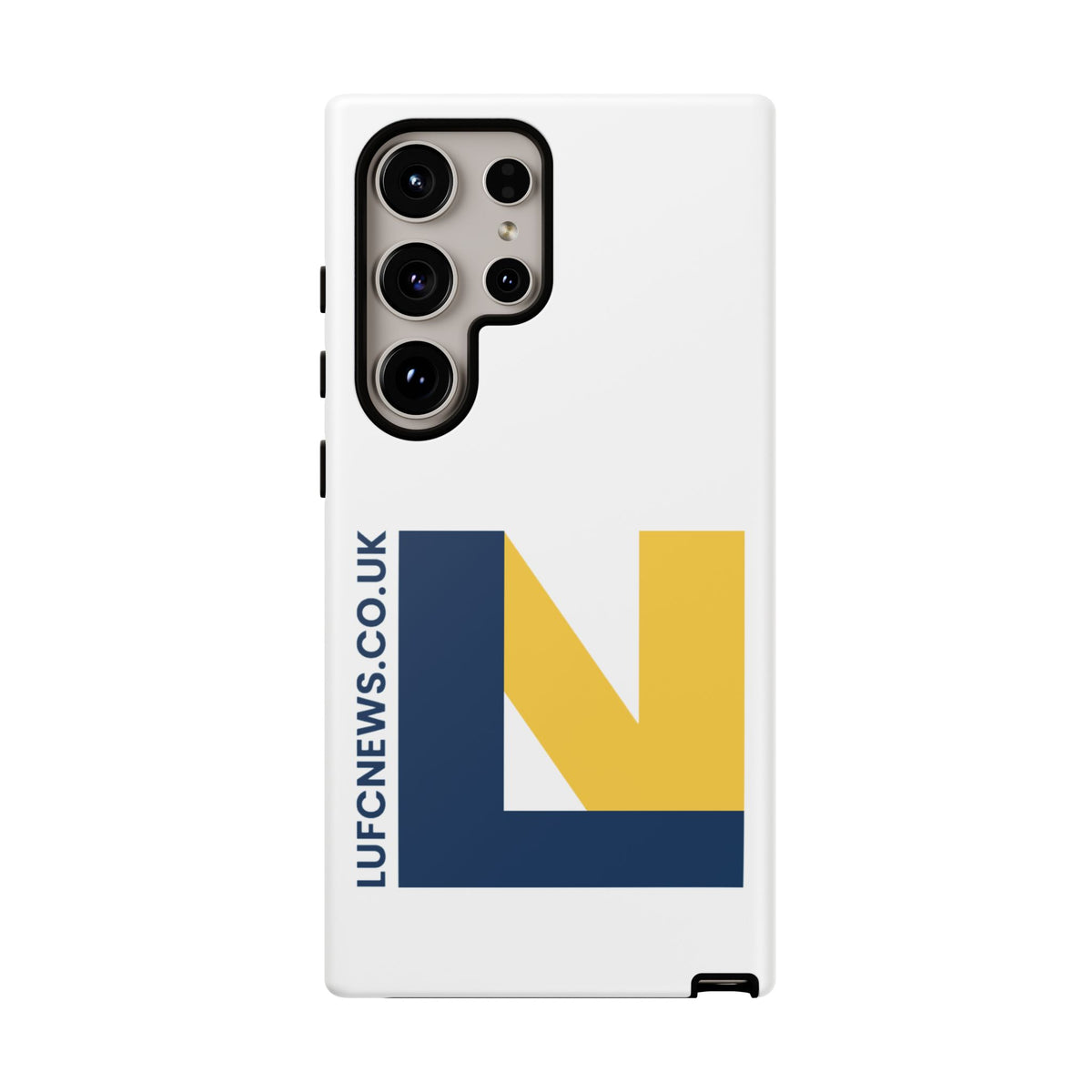 Leeds United 'LUFCNEWS.CO.UK' Phone Case