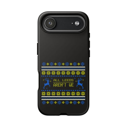 LUFC 'All Leeds Aren't We' Phone  Case: Christmas Edition