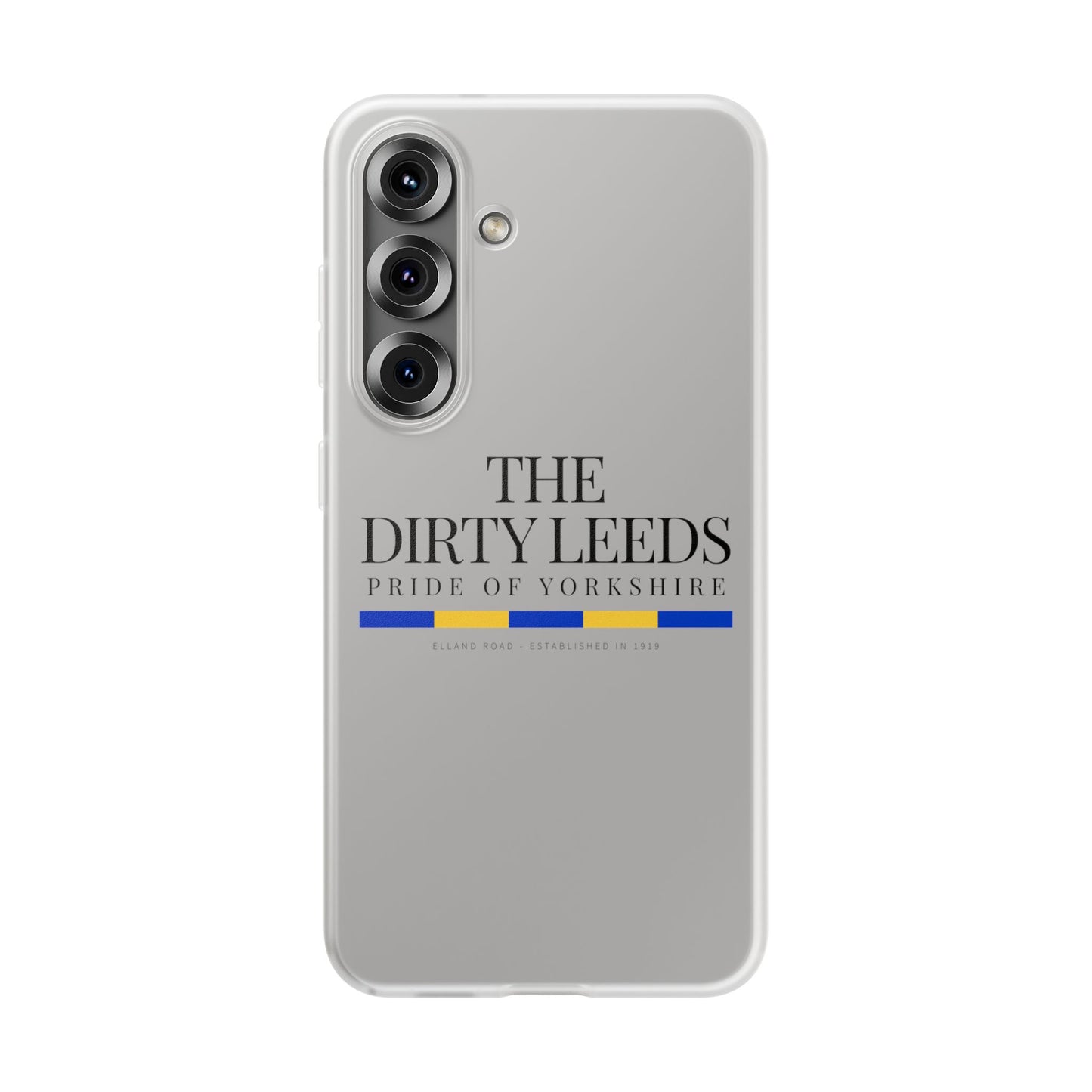 LUFC “The Dirty Leeds: Pride of  Yorkshire” Flexi Phone Case - Lufcnews.co.uk