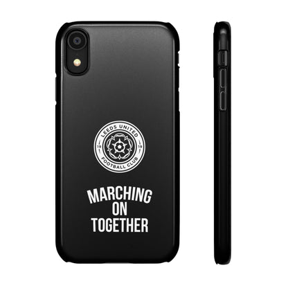 05 Snap Phone Case — "All Leeds Aren't We" Blue & Yellow Emblem