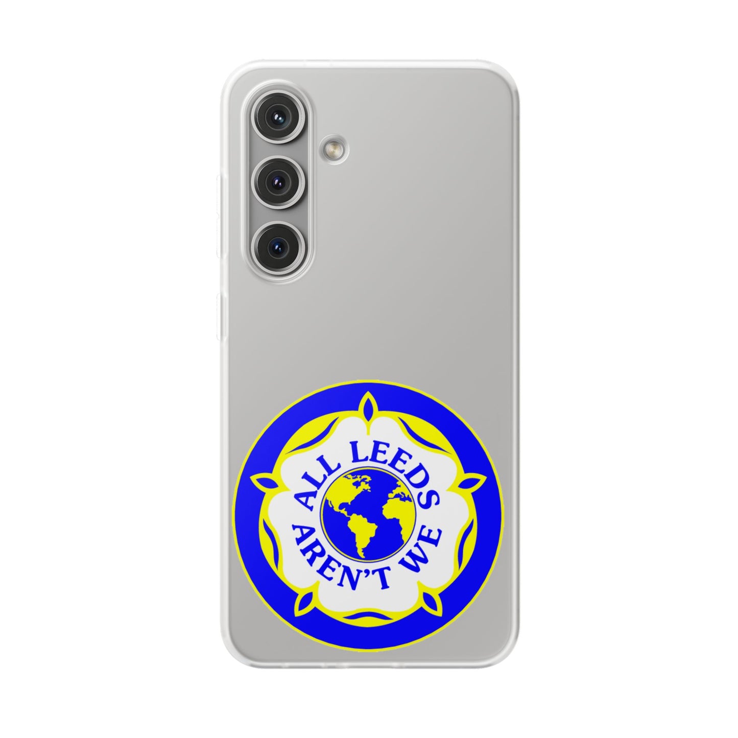 LUFC 'All Leeds Aren't We' Retro  Football: Flexi Case