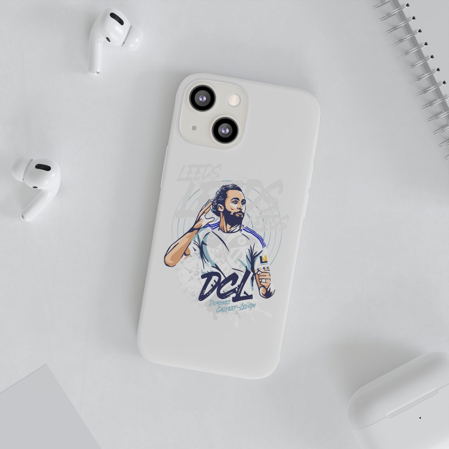 LUFC News “LEEDS: Dominic  Calvert-Lewin” Flexi Case - Lufcnews.co.uk
