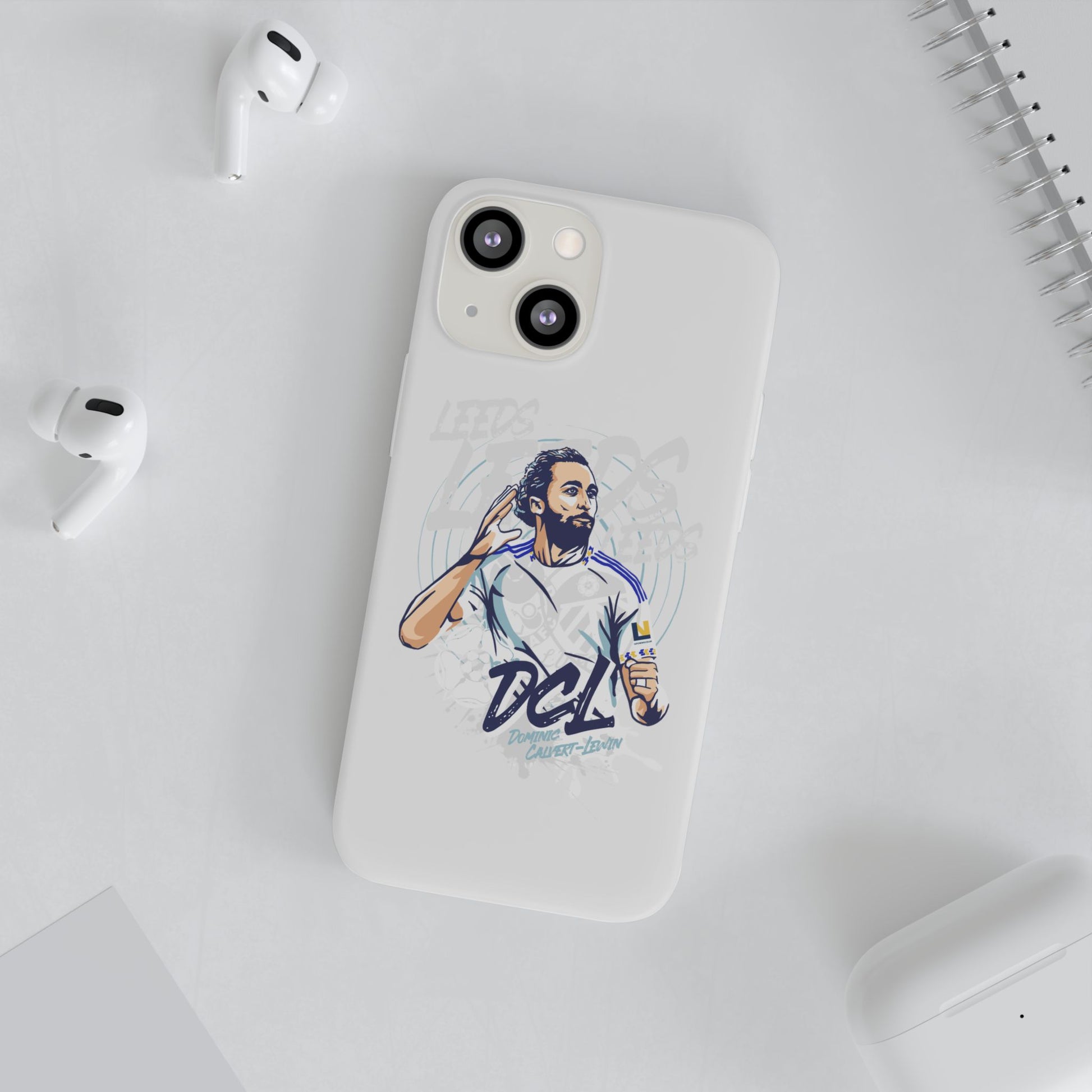LUFC News “LEEDS: Dominic  Calvert-Lewin” Flexi Case - Lufcnews.co.uk