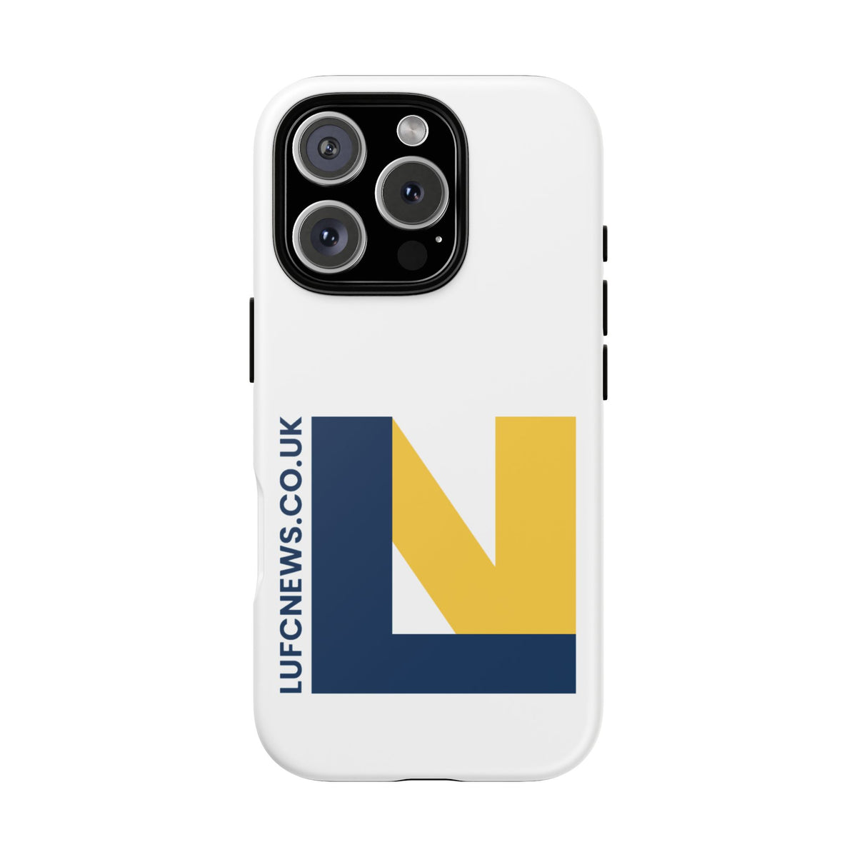 Leeds United 'LUFCNEWS.CO.UK' Phone Case