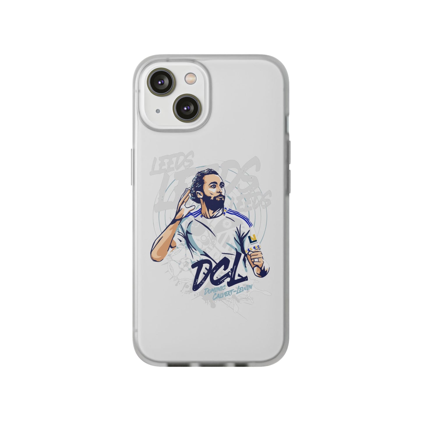 LUFC News “LEEDS: Dominic  Calvert-Lewin” Flexi Case - Lufcnews.co.uk