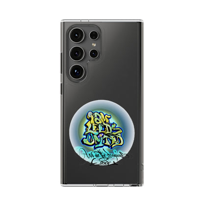 LUFC “I AM LEEDS UNITED” Clear  Impact-Resistant Case