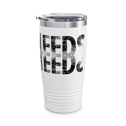 LUFC “Leeds United Pride” Insulated  Ringneck Tumbler: Sleek Travel Mug  for Coffee Lovers