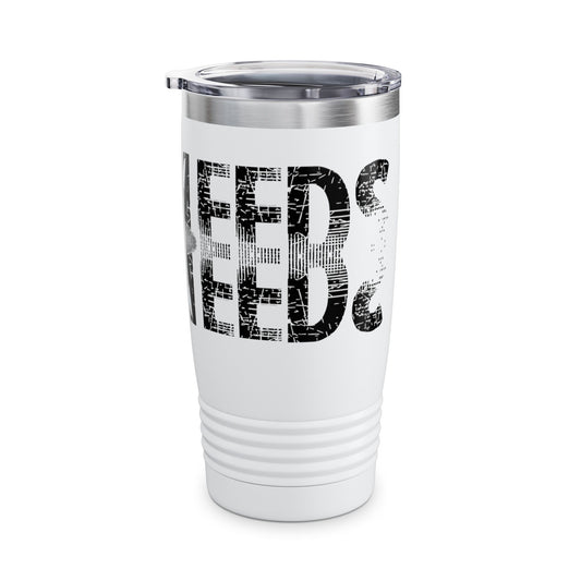 LUFC “Leeds United Pride” Insulated  Ringneck Tumbler: Sleek Travel Mug  for Coffee Lovers