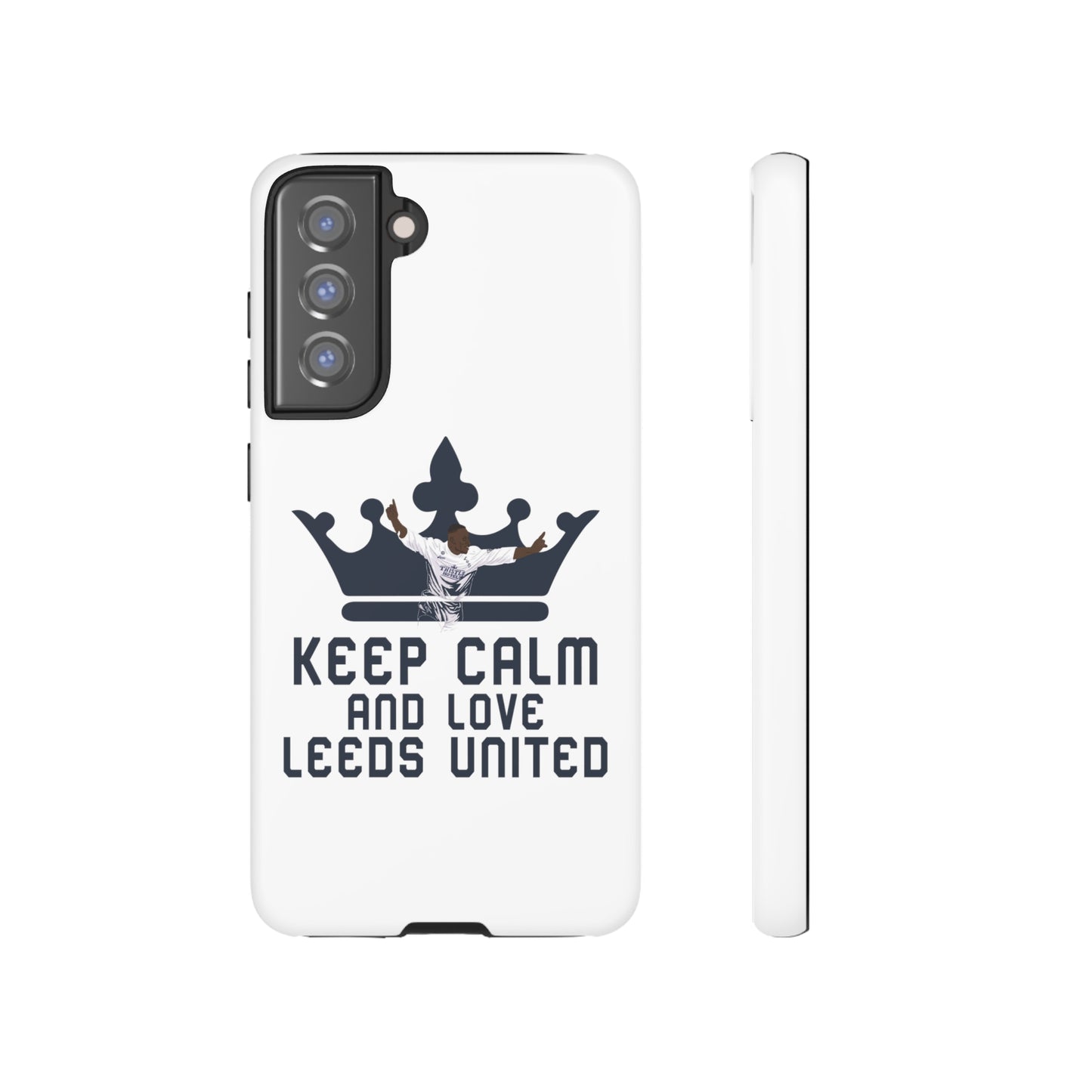 Tough Phone Case - Keep Calm and Love Leeds United