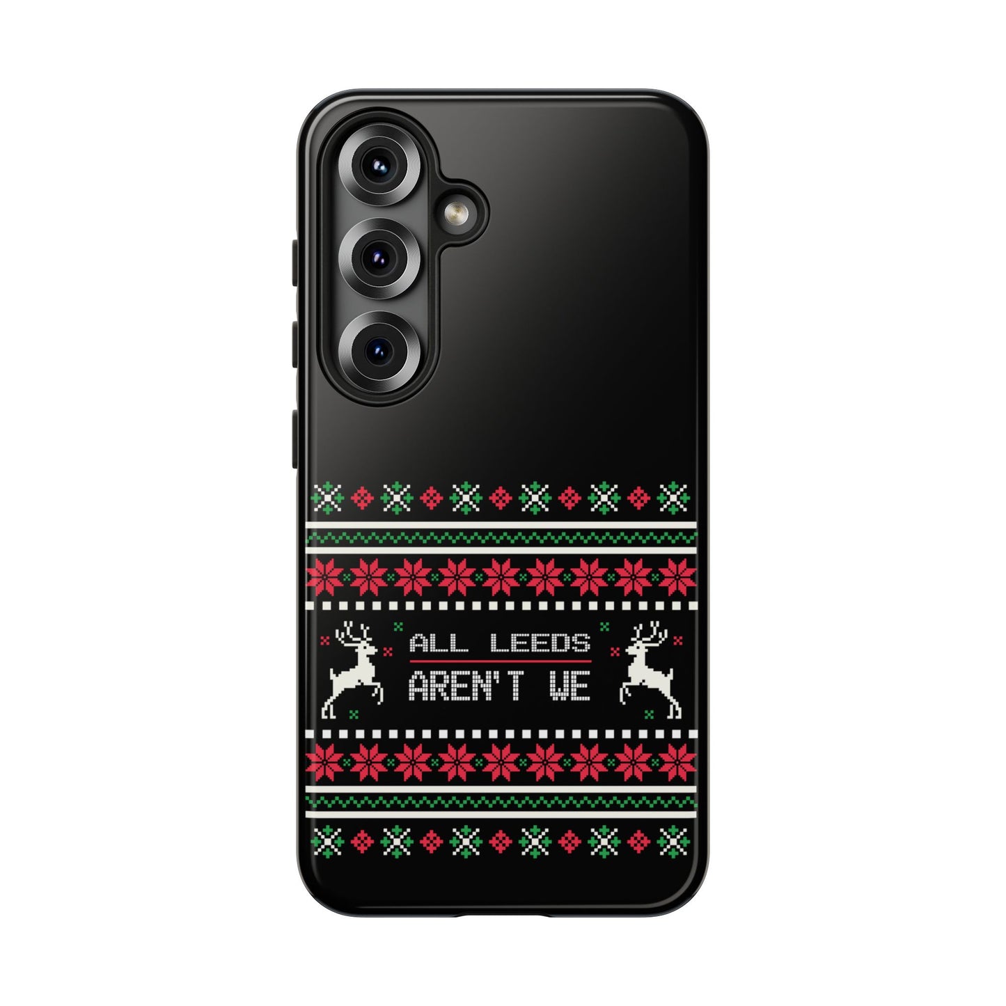 LUFC 'All Leeds Aren't We' Phone  Case: Christmas Edition