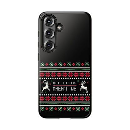 LUFC 'All Leeds Aren't We' Phone  Case: Christmas Edition - Lufcnews.co.uk