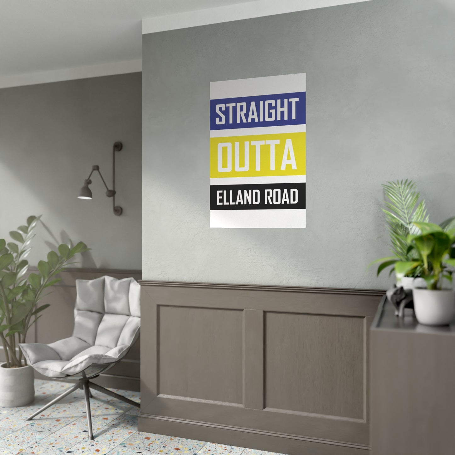 Straight Outta Elland Road poster Leeds United