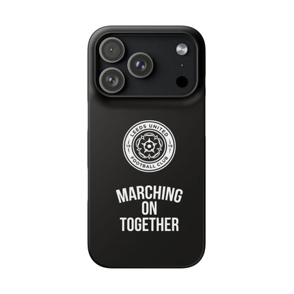 05 Snap Phone Case — "All Leeds Aren't We" Blue & Yellow Emblem