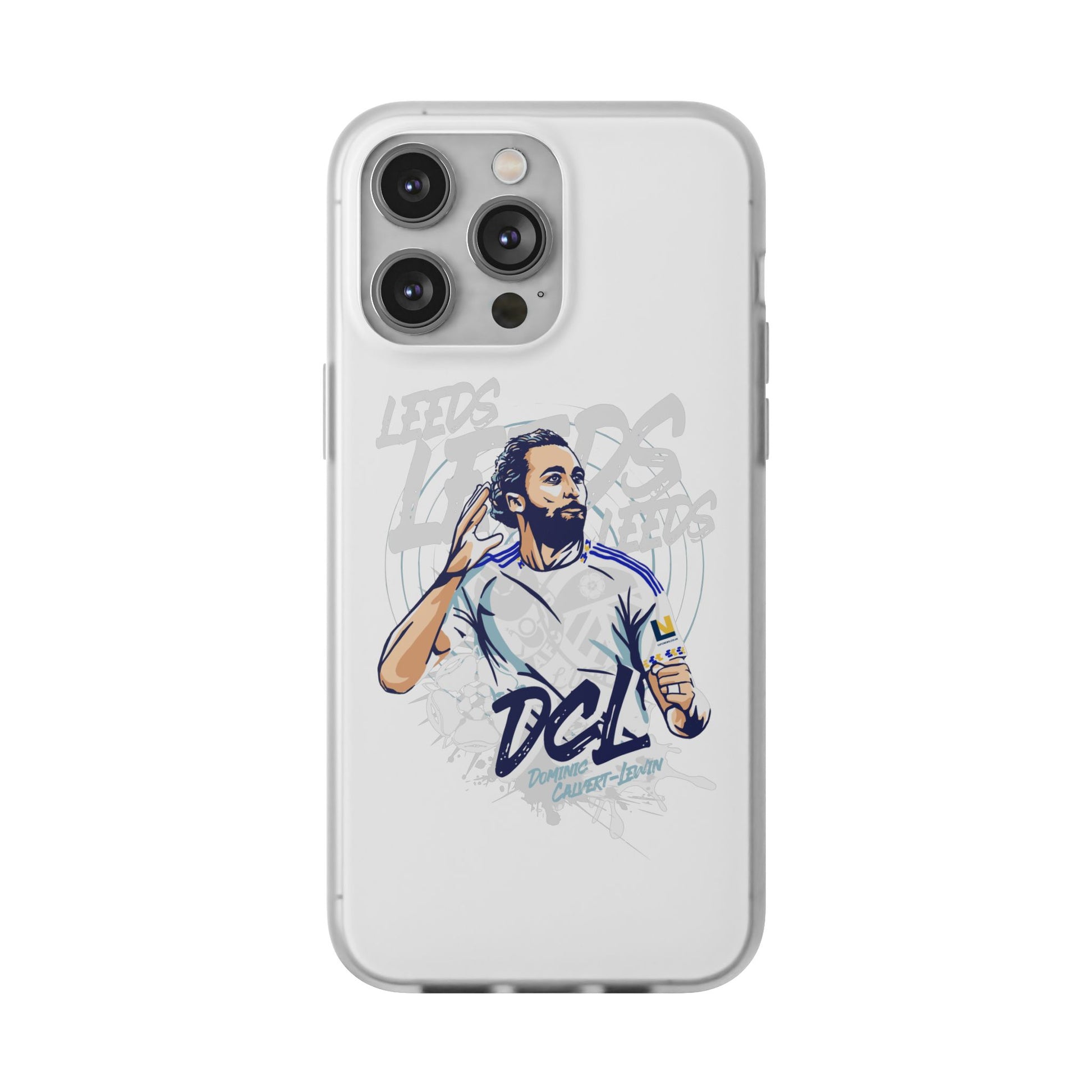 LUFC News “LEEDS: Dominic  Calvert-Lewin” Flexi Case - Lufcnews.co.uk