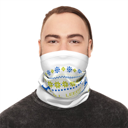 LUFC Christmas Winter Neck Gaiter  “ALL LEEDS AREN’T WE” Festive  Design