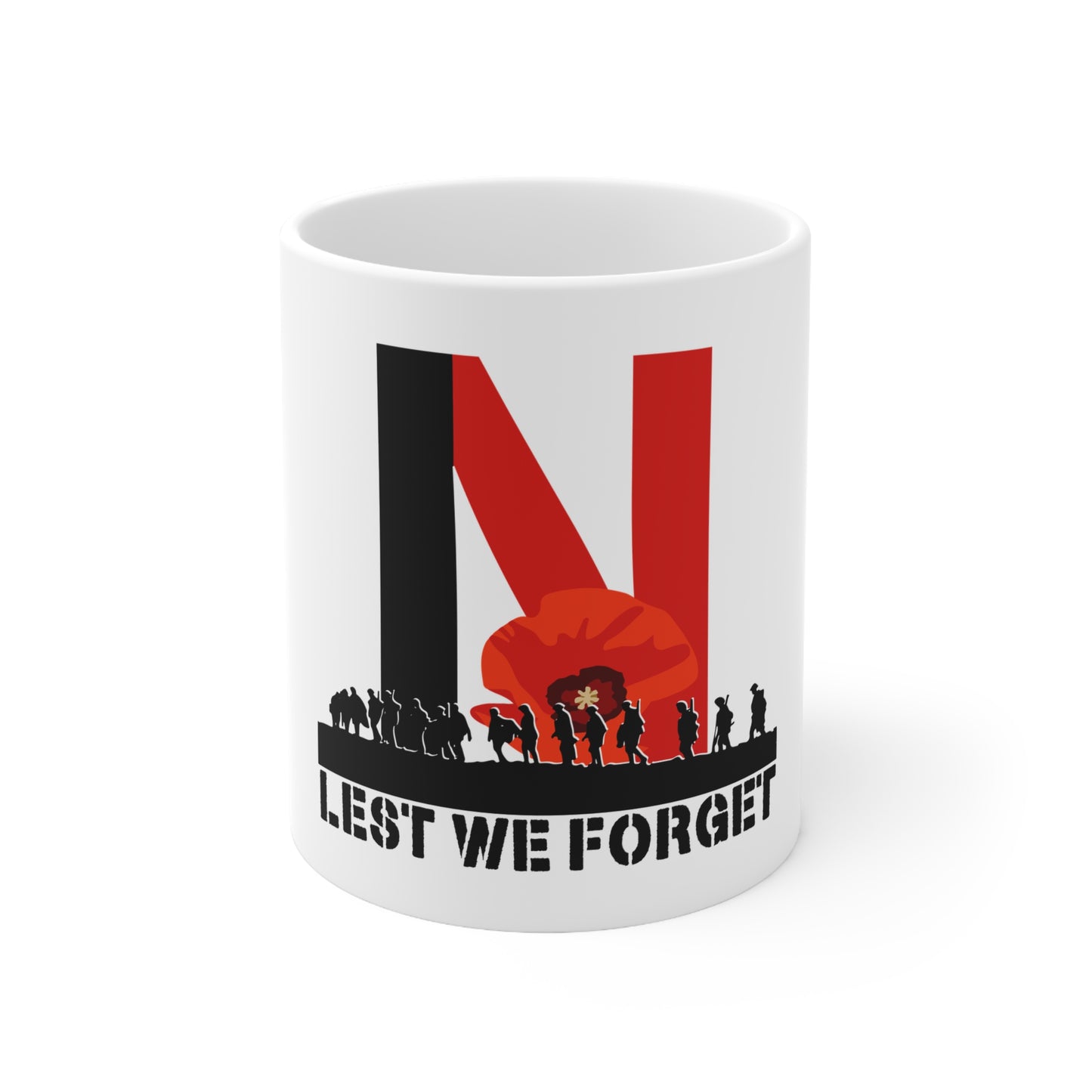 LUFC “Lest We Forget” Tribute Beer  Mug