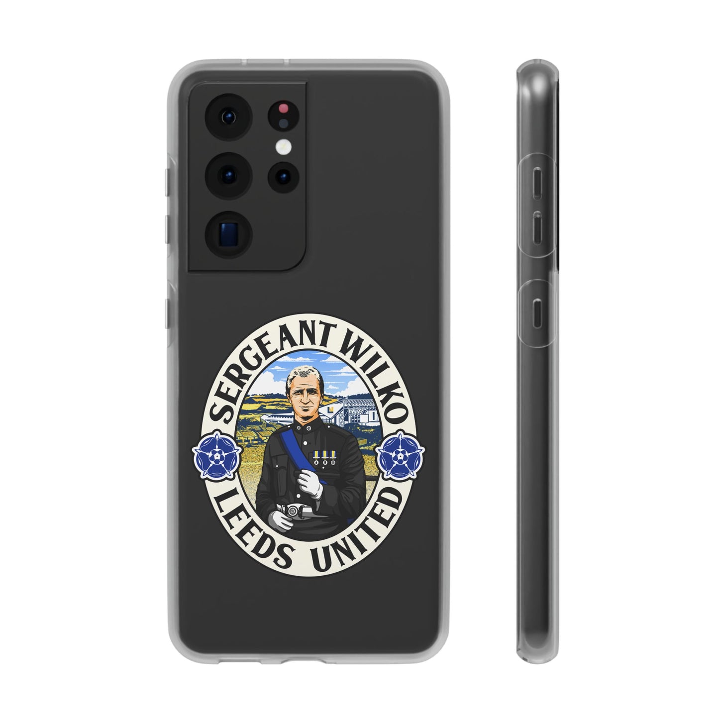 Leeds United 'SERGEANT WILKO'  Retro Football: Flexi Case