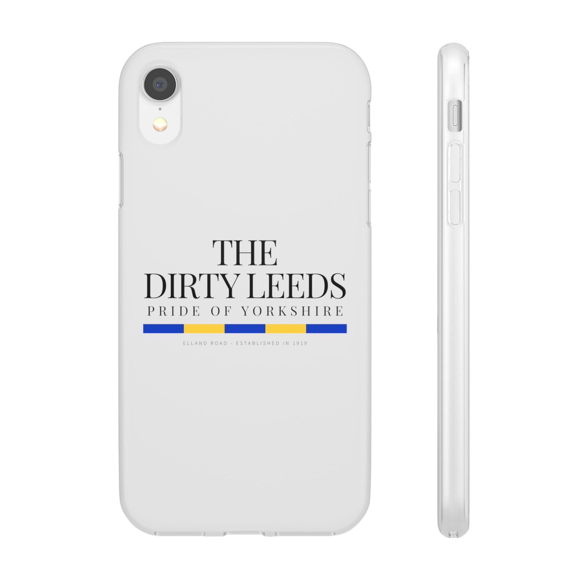 LUFC “The Dirty Leeds: Pride of  Yorkshire” Flexi Phone Case - Lufcnews.co.uk