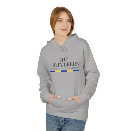 LUFC “The Dirty Leeds: Pride of  Yorkshire” Softstyle Fleece Hoodie - Lufcnews.co.uk