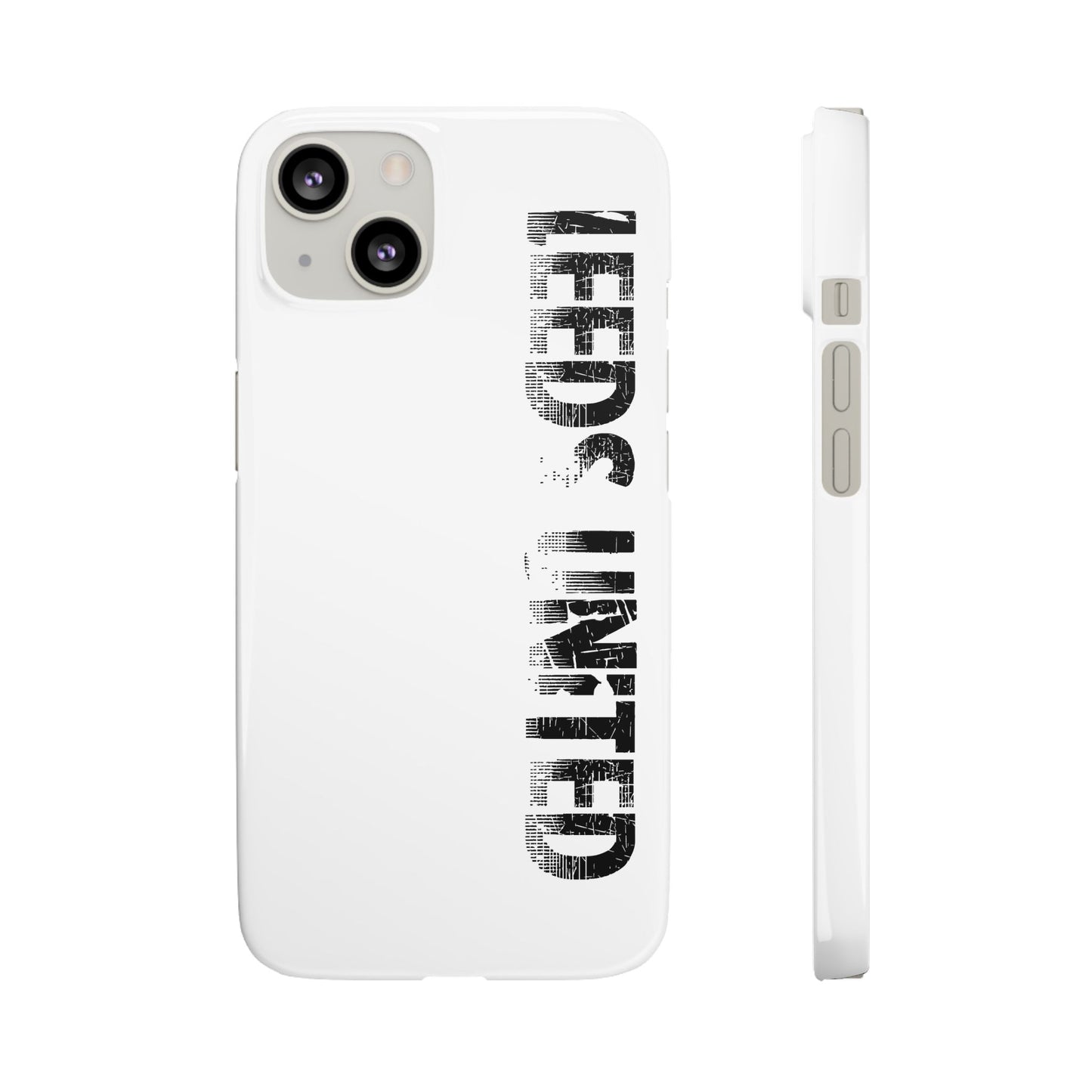 04 Snap Phone Case — "All Leeds Aren't We" Blue & Yellow Emblem