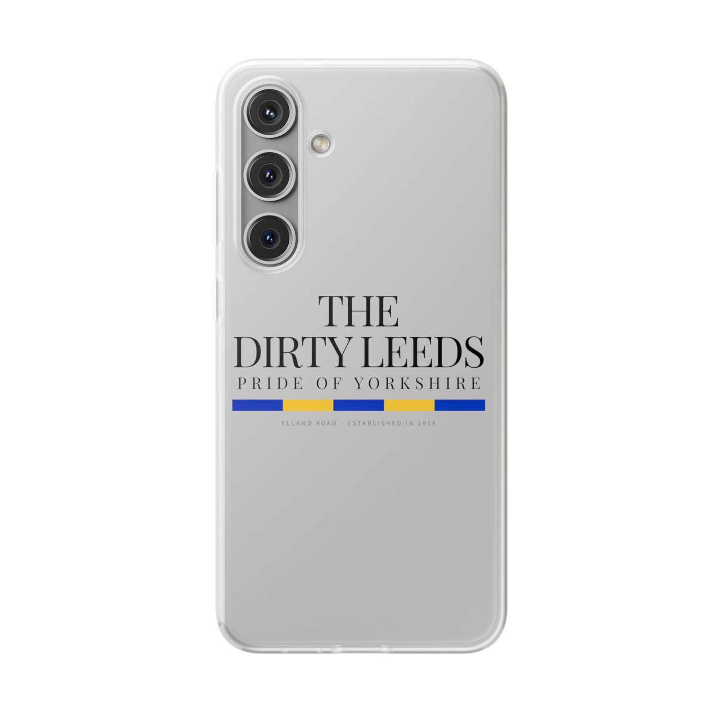 LUFC “The Dirty Leeds: Pride of  Yorkshire” Flexi Phone Case - Lufcnews.co.uk