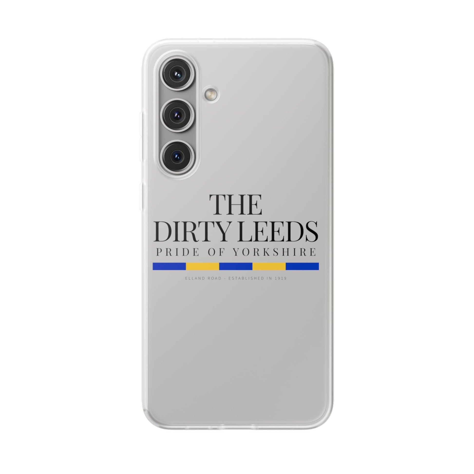 LUFC “The Dirty Leeds: Pride of  Yorkshire” Flexi Phone Case - Lufcnews.co.uk