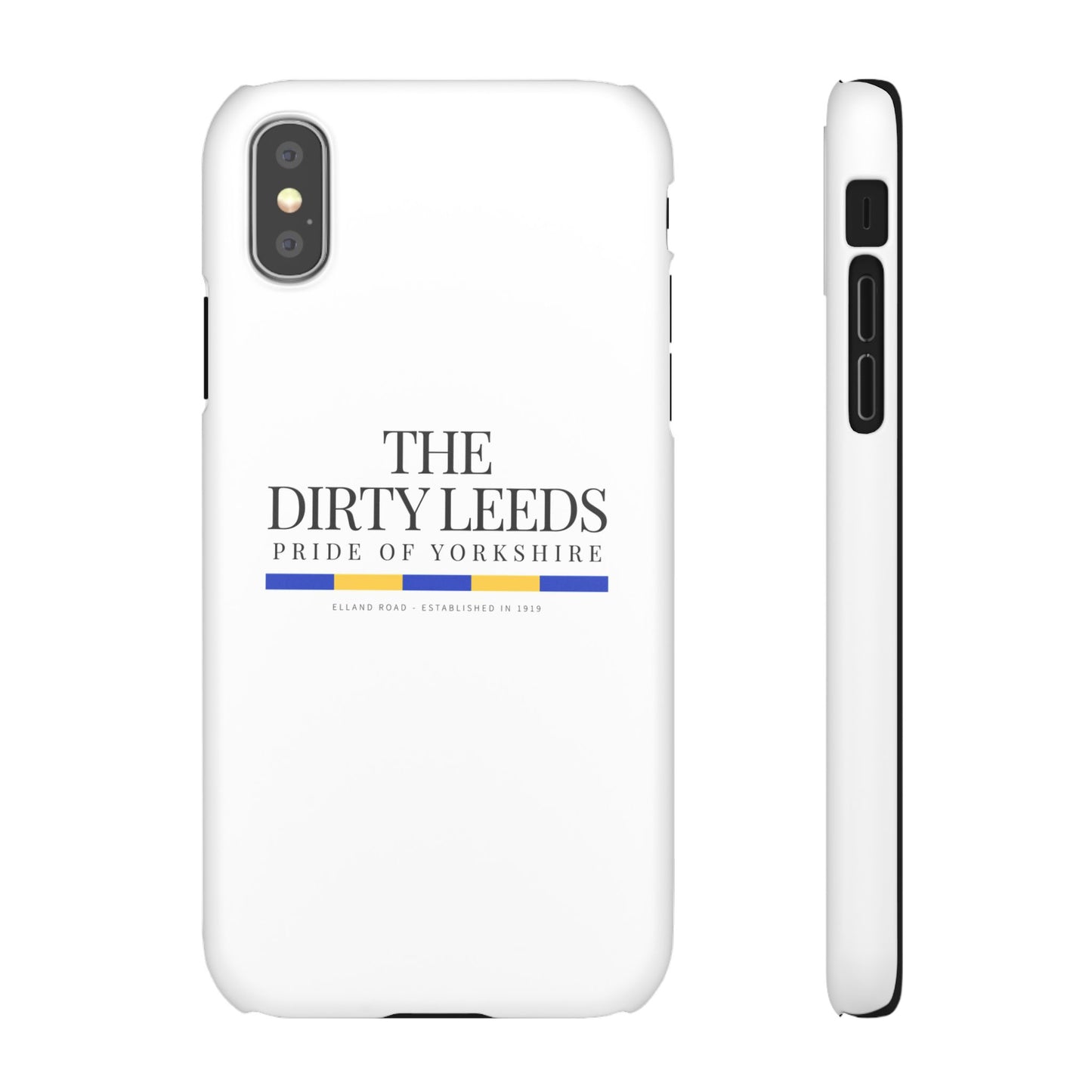LUFC “The Dirty Leeds: Pride of  Yorkshire” Snap Case