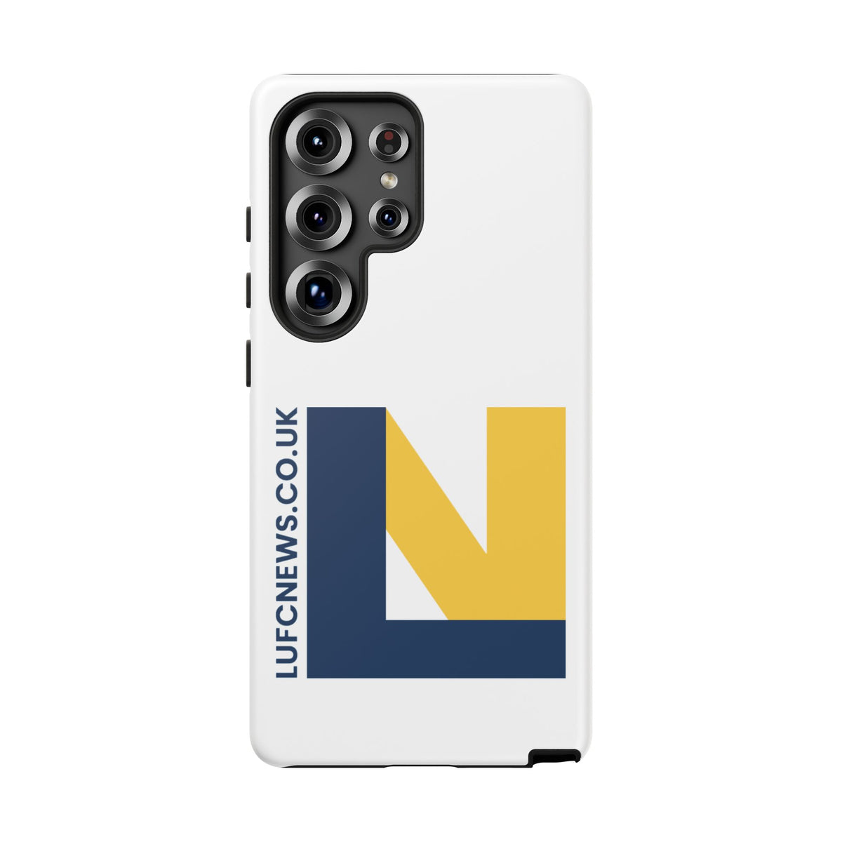 Leeds United 'LUFCNEWS.CO.UK' Phone Case