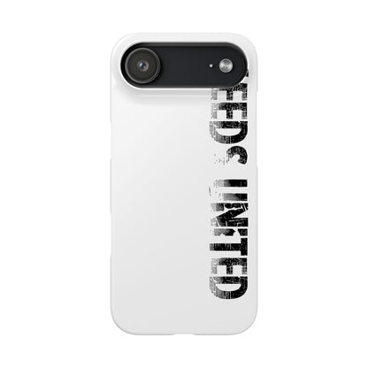 04 Snap Phone Case — "All Leeds Aren't We" Blue & Yellow Emblem