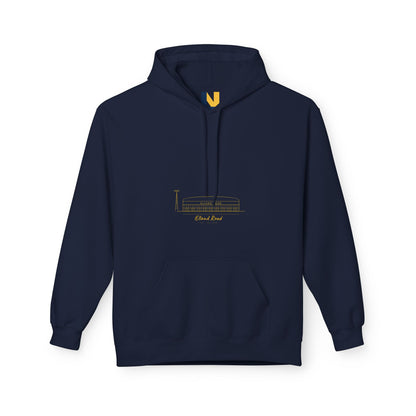 Elland Road Line Art Leeds Hoodie