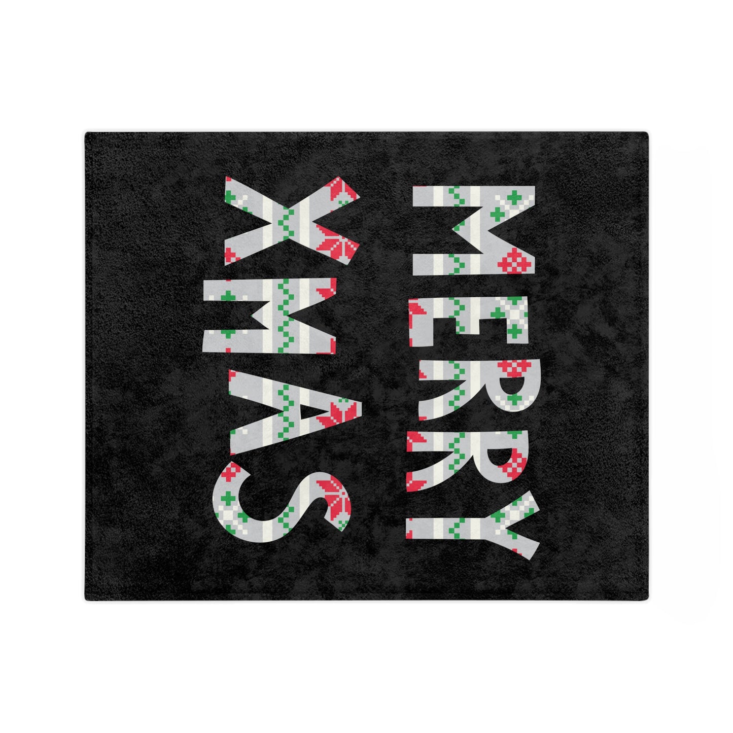 LUFC Christmas Velveteen Sports Blanket “MERRY XMAS” Christmas Edition