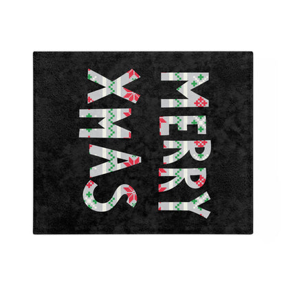 LUFC Christmas Velveteen Sports Blanket “MERRY XMAS” Christmas Edition