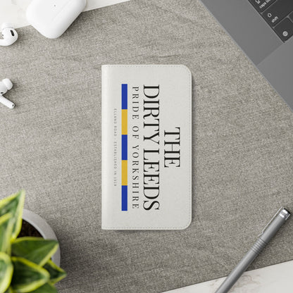 LUFC “The Dirty Leeds: Pride of  Yorkshire” Flip Case Phone Wallet - Lufcnews.co.uk