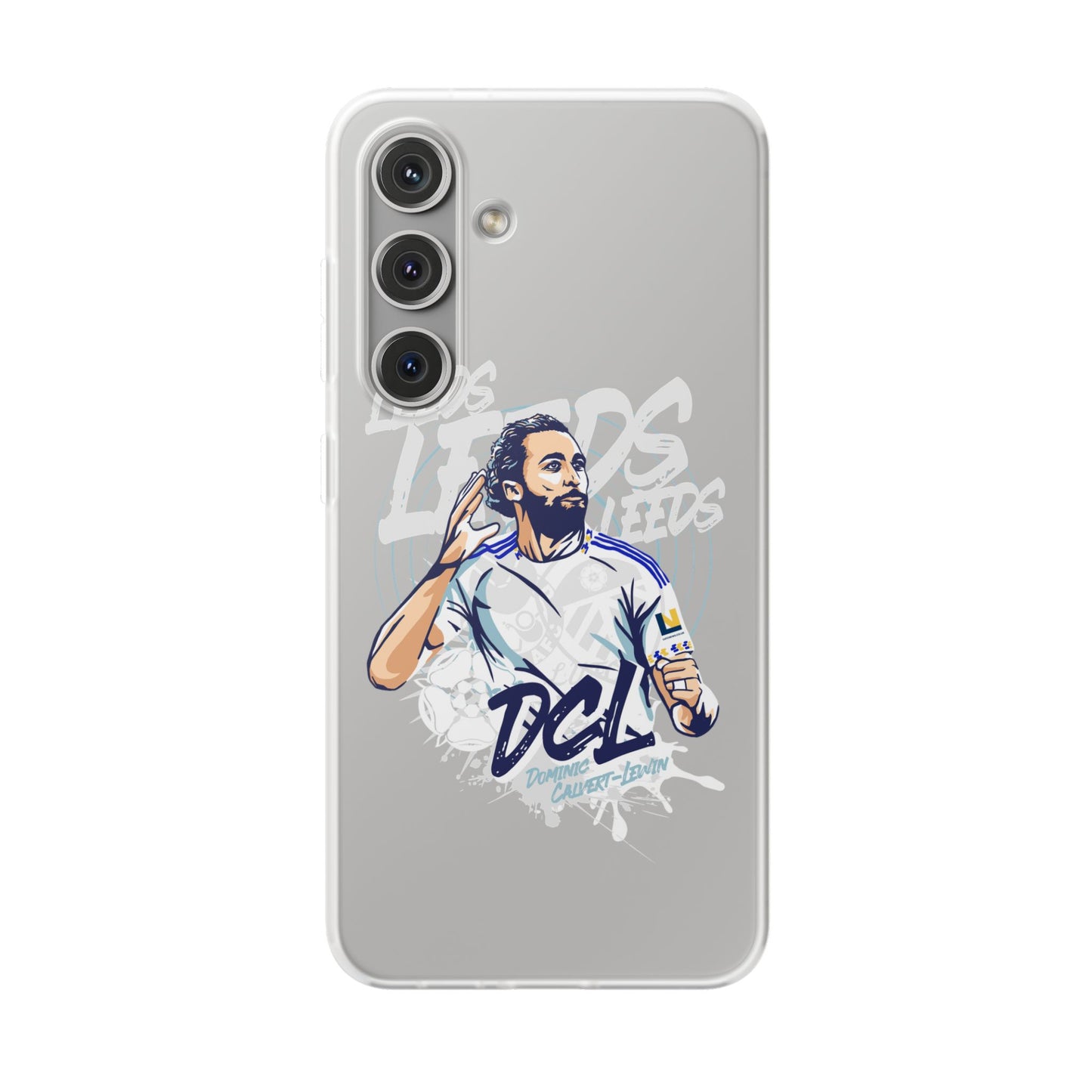 LUFC News “LEEDS: Dominic  Calvert-Lewin” Flexi Case - Lufcnews.co.uk