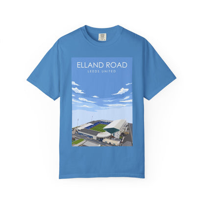 LUFC News Graphic Tee | Garment-Dyed Unisex T-Shirt