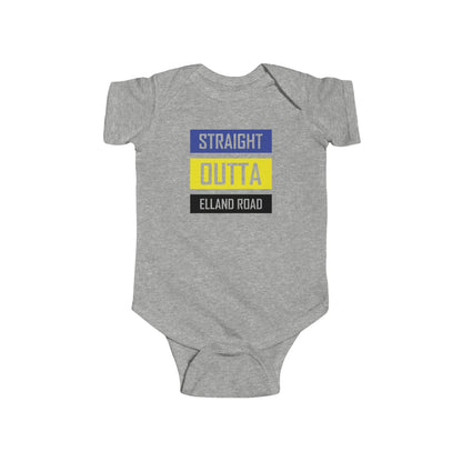 Infant Fine Jersey Bodysuit - Straight Outta Elland Road