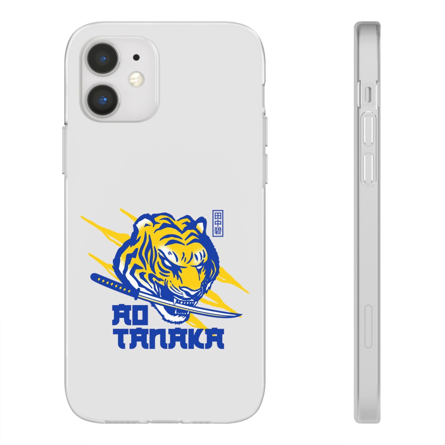 LUFC 'AO TANAKA' Retro Football:  Flexi Case