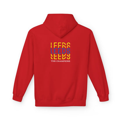 LUFC Softstyle Fleece Hoodie  Midweight Unisex