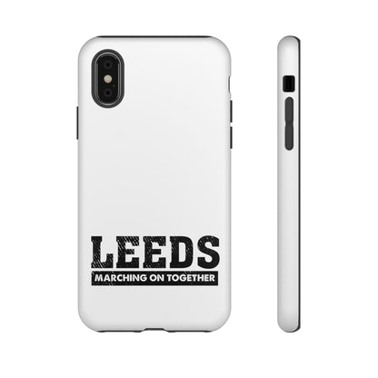 LUFC 'LEEDS: Marching On Together'  Phone Protective Cover - Lufcnews.co.uk