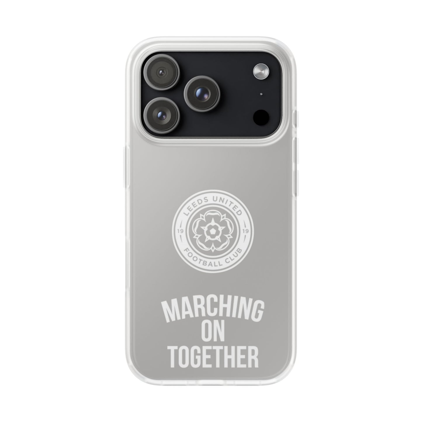 LUFC 'MARCHING ON TOGETHER' Flexi Case