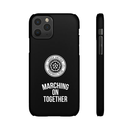 05 Snap Phone Case — "All Leeds Aren't We" Blue & Yellow Emblem