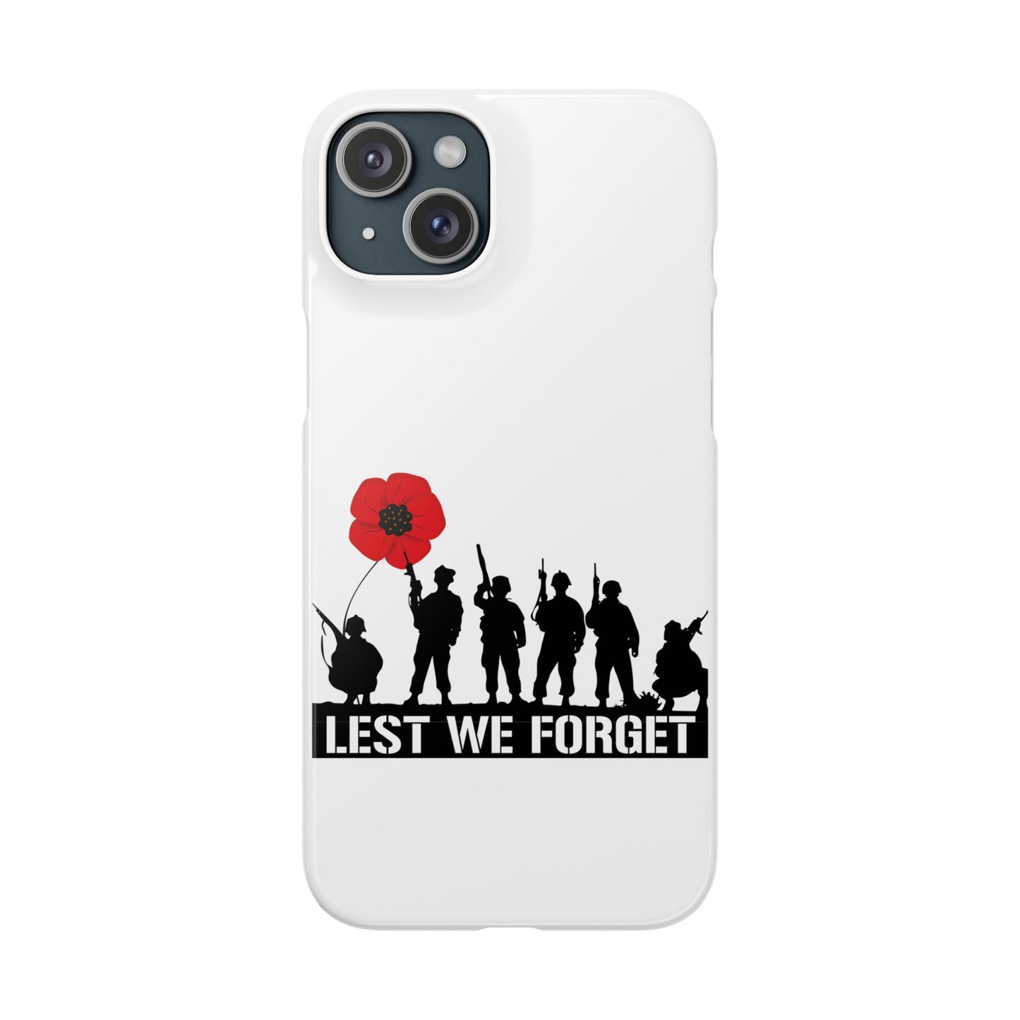 Leeds United "LEST WE FORGET"  Snap Case
