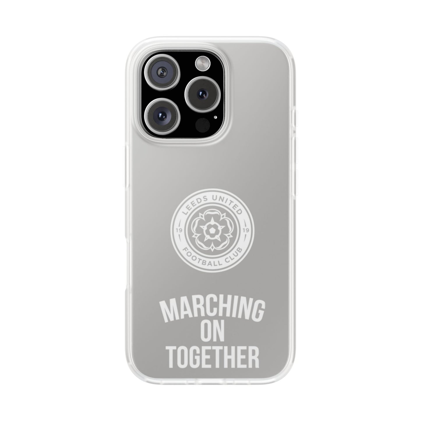 LUFC 'MARCHING ON TOGETHER' Flexi Case