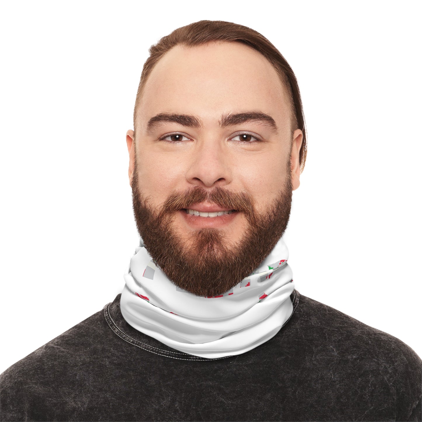 LUFC Christmas Winter Neck Gaiter  “MERRY XMAS” Festive Design