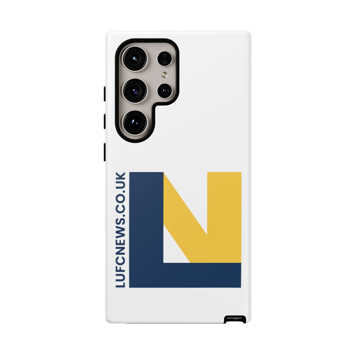 Leeds United 'LUFCNEWS.CO.UK'  Phone Case