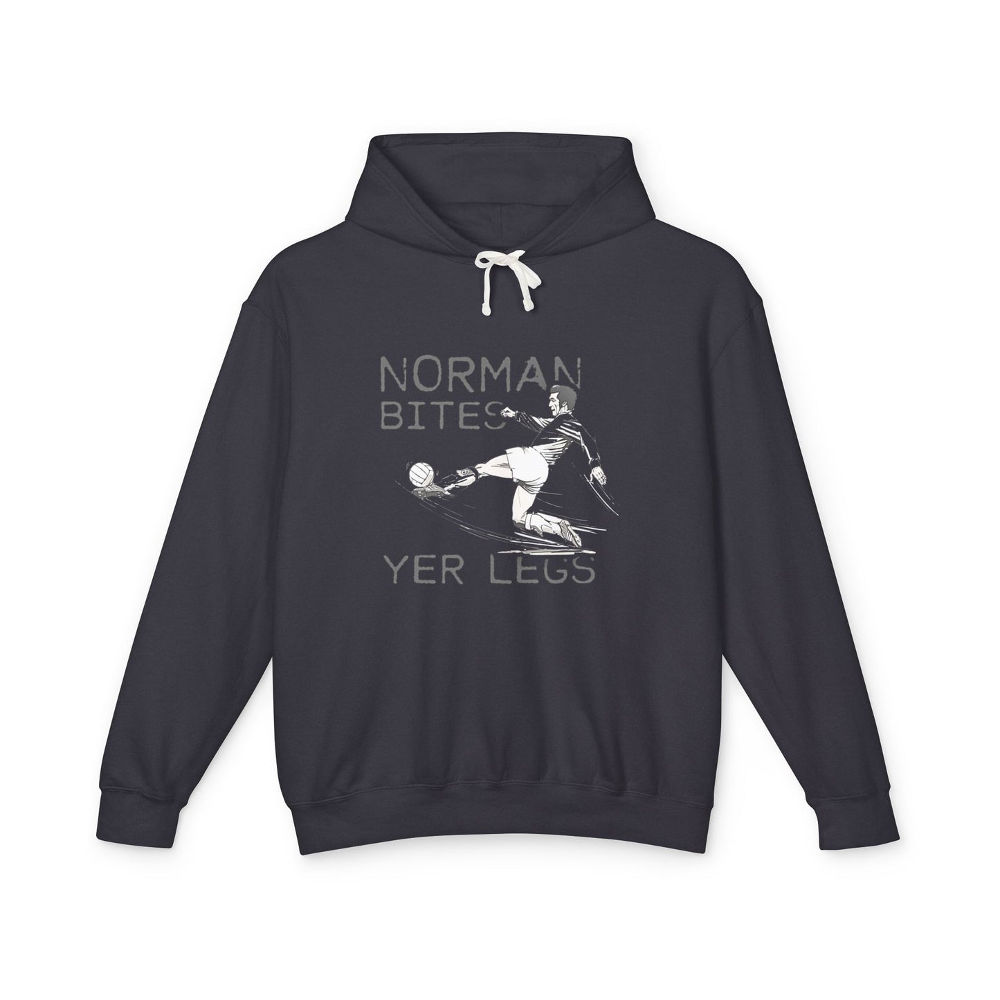 LUFC “Norman Bites Yer Legs” Hoodie