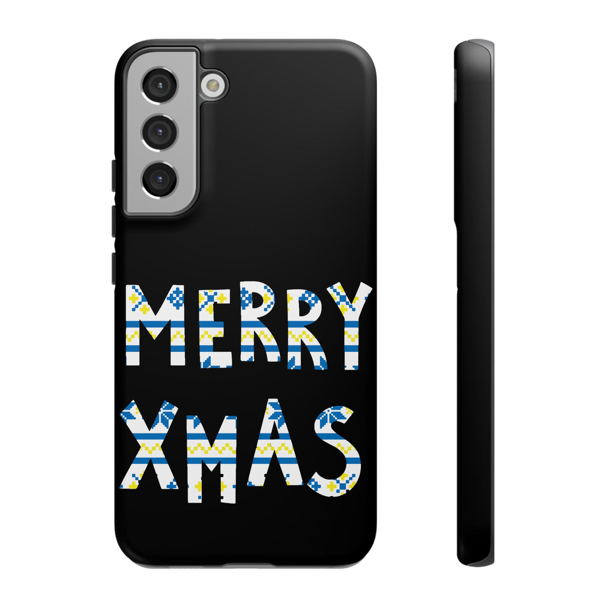 Leeds United 'Merry Xmas' Phone Case: Christmas Edition