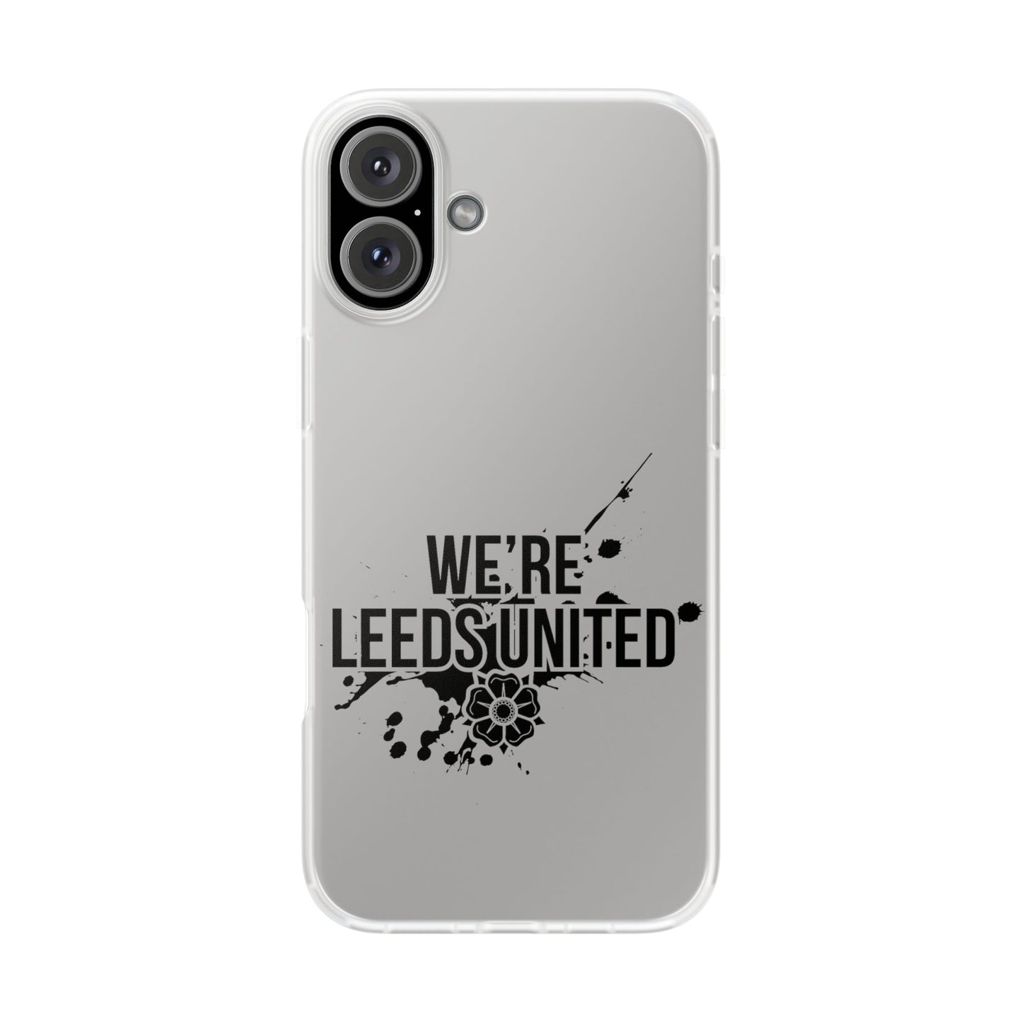 LUFC 'We're Leeds United' Retro  Football: Flexi Case