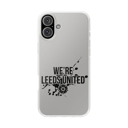 LUFC 'We're Leeds United' Retro  Football: Flexi Case